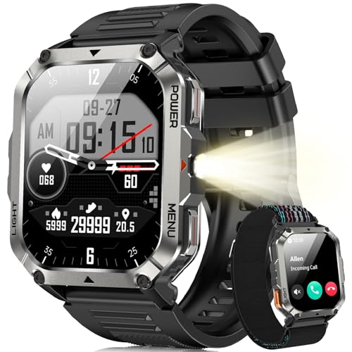 Blackview Smartwatch Herren Mit 900mah Bluetooth Anrufe Kompass