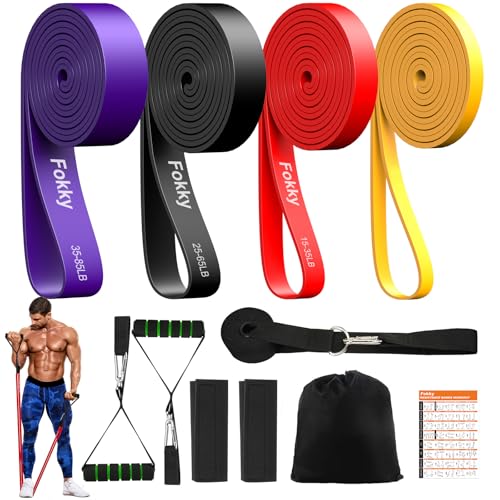 Fokky Fitnessb Nder Resistance Bands Set Mit 4