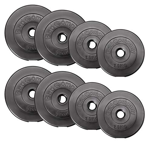 Bad Company Hantelscheiben 30 31 Mm Kunststoff 30kg