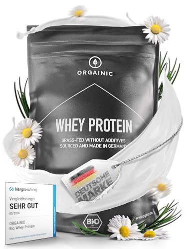 Orgainic Bio Natural Whey Protein Bio Zertifiziert Ohne