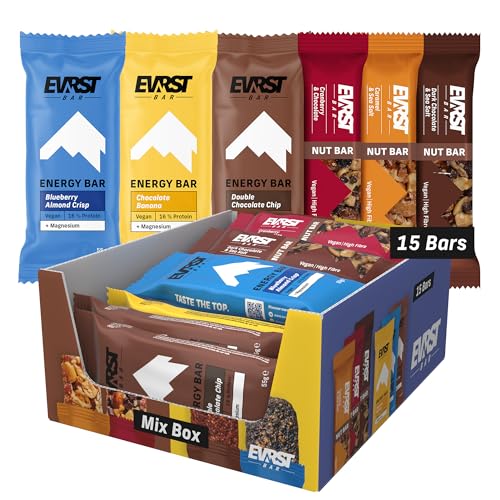 Evrst Mix Box Energy Nut Bars 15 St
