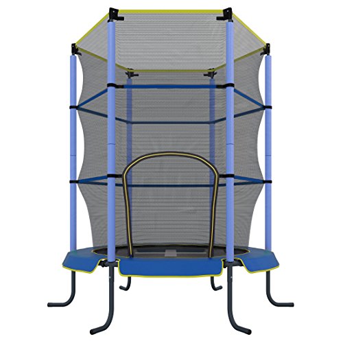Ultrasport Jumper Indoor Trampolin Blau 140 Cm