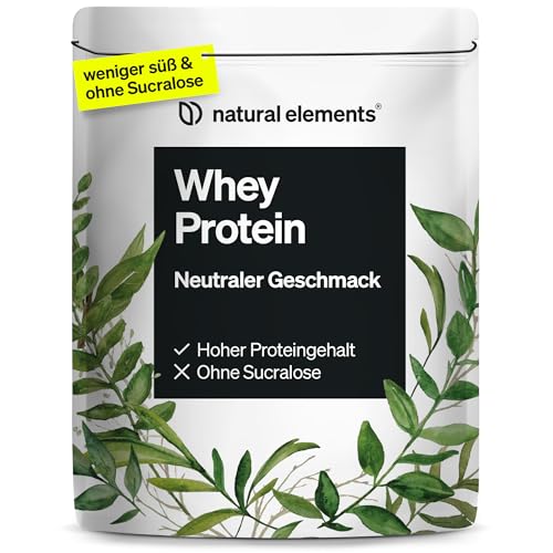 Natural Elements Whey Protein Pulver Neutral 1kg 25g