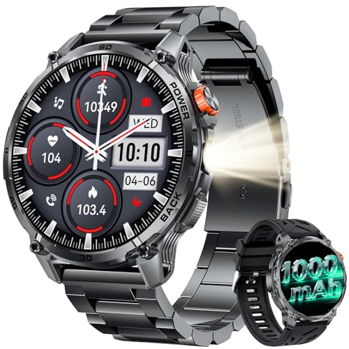 Smartwatch Herren Mit Telefonfunktion Outdoor Sportuhr 1 85