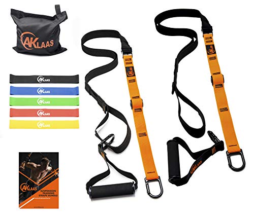 Aklaas Schlingentrainer Sling Trainer Set Fitness Trainings Set