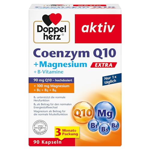 Doppelherz Coenzym Q10 Magnesium Extra B Vitamine 90
