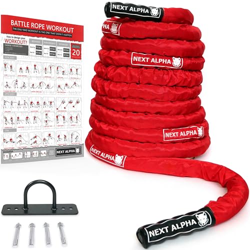 Next Alpha Battle Rope 38mm 50mm 9m 12m