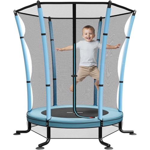 Jummico Trampolin Kinder Mit Sicherheitsnetz 145cm Indoor Outdoor