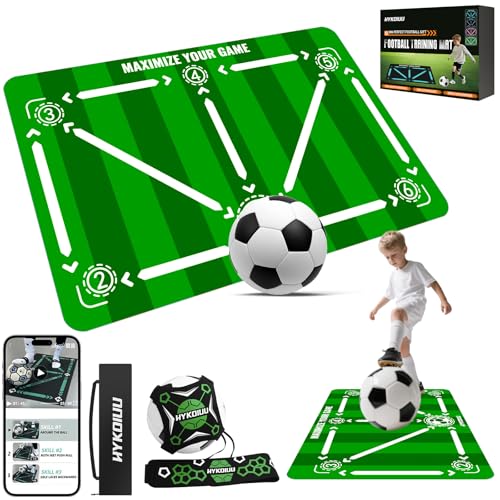 Fussball Matte Mit Fussballtrainer 90x60cm Rutschfest Silent Fussballmatte
