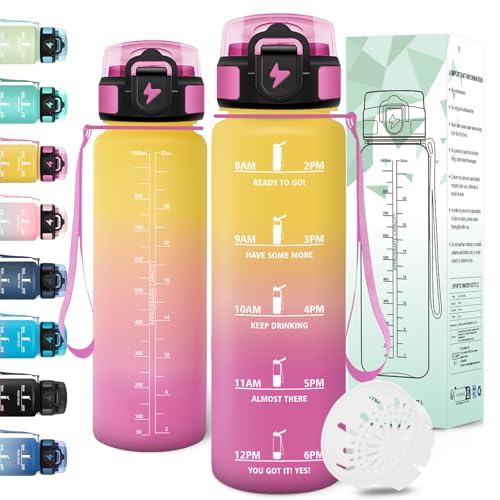 Motswedi Trinkflasche Sport 1000ml Bpa Frei Trinkflasche Kohlens