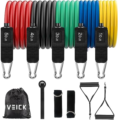 Veick Resistance Bands Widerstandsb Nder Set 5 Fitnessb