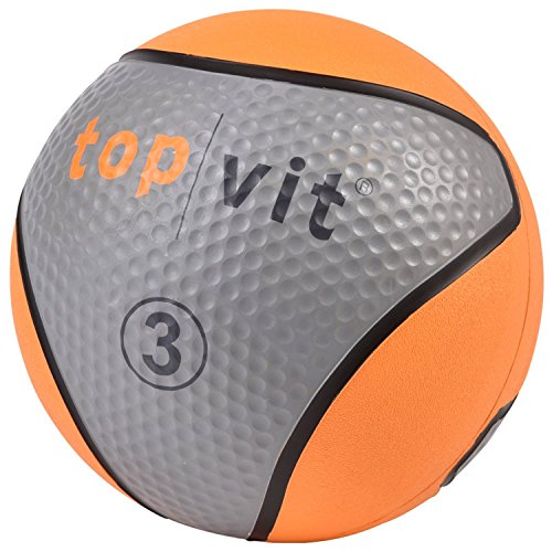 Top Vit Medizinball Fitnessball Mit Gummioberfl Che Medizinb