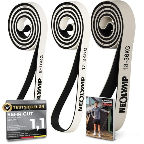 Neolymp Resistance Bands Aus Doppelbeschichtetem Naturlatex Mit Fitness