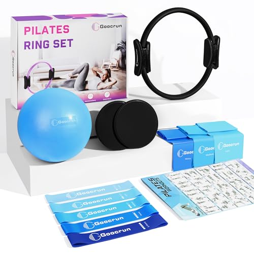 Goocrun Pilates Ring Set Trainingsger Te Tragbar Home