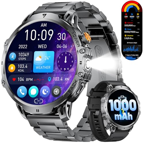 Lige Milit R Smartwatch Herren 1000 Mah 1
