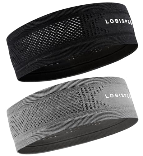 Lobispeq 2 X Sport Stirnband Atmungsaktiv Und Bequem