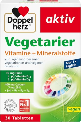 Doppelherz Vegetarier Vitamine Mineralstoffe Abgestimmte N Hrstoffe F