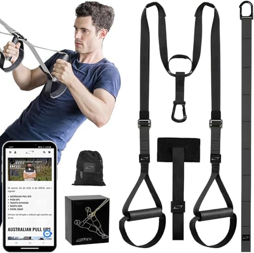 Listhen Verstellbare Multifunktionsgurte Heim Suspensionstraining Heim Gym Set