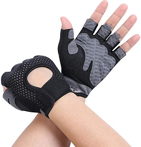 Flintronic Fitness Handschuhe Atmungsaktive Trainingshandschuhe Mit Mikrofasergewebe Rutschfester