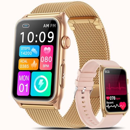 2026 Neu Smartwatch Damen Mit Ekg T Cker