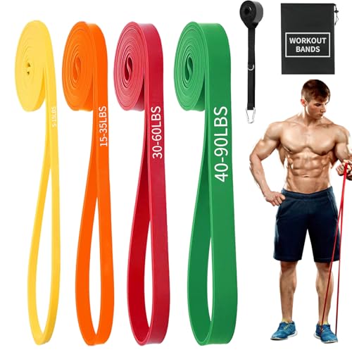 Resistance Bands Set Fitnessb Nder Widerstandsb Nder 4er