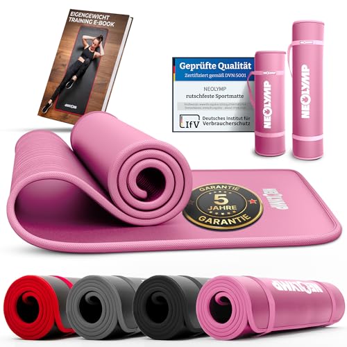 Neolymp Extra Dicke Und Rutschfeste Fitnessmatte Mit Fitness