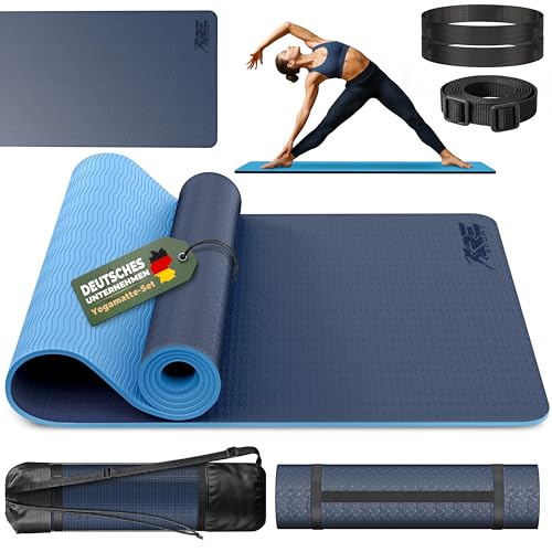Re Sport Yogamatte Phthalatfrei Gymnastikmatte Rutschfest Fitnessmatte Schadstofffrei
