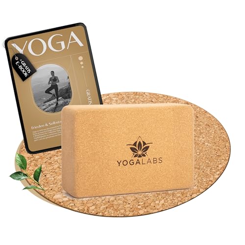 Yogalabs Premium 1er Set Yoga Block 22 5x15