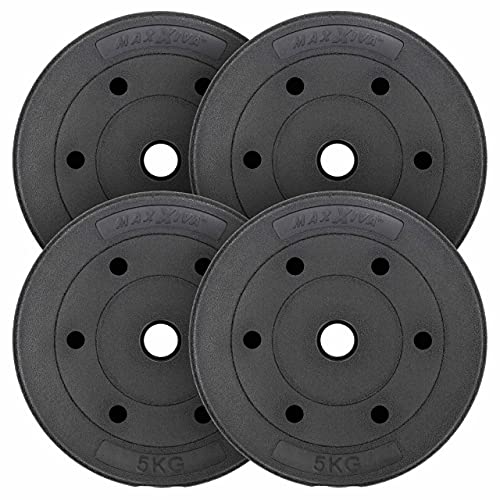 Maxxiva Hantelscheiben Set Zement 4 X 5 Kg