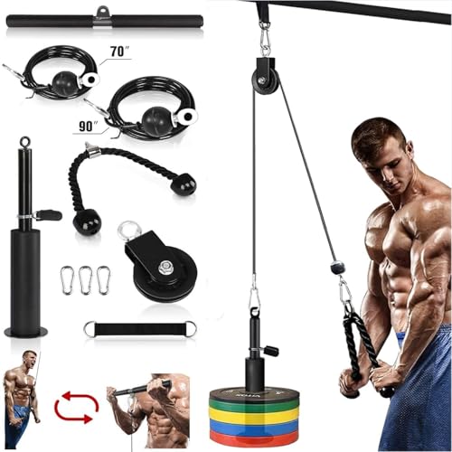 Kabelzug Fitness System Kabel Latzug Seilzug Fitness Unterarmtrainer