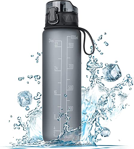Fuldent Trinkflasche 1l Sport Wasserflasche Bpa Frei Trinkflasche