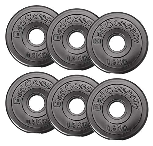 Bad Company Hantelscheiben 30 31 Mm Kunststoff 3kg