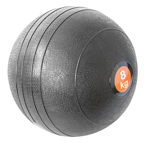 Sveltus Slam Ball 8kg Schwarz Medizinball Krafttraining Bootcamp