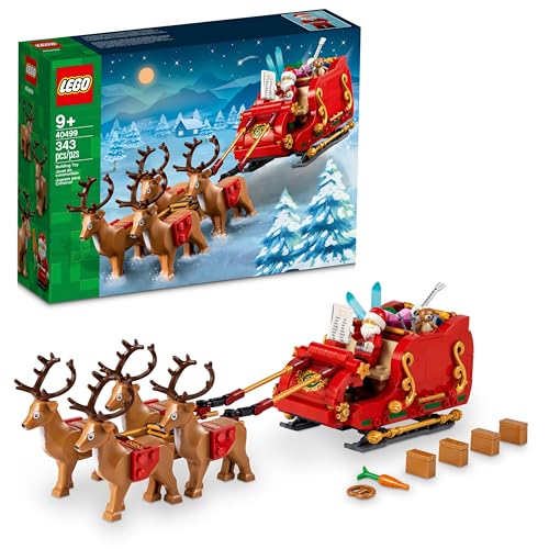 Lego Schlitten Des Weihnachtsmanns Bau Und Spielset F