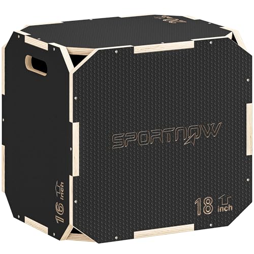 Sportnow 3 In 1 Plyo Box Sprungbox Eckenfreie