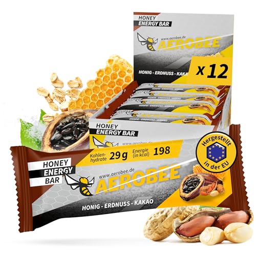 Aerobee Energieriegel Einzigartiger Powerriegel Aus Honig Erdnuss Kakao