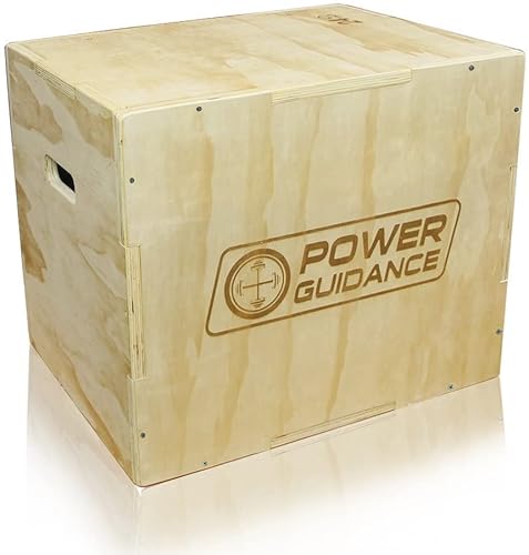 Power Guidance 3 In 1 Holz Plyometrische Box