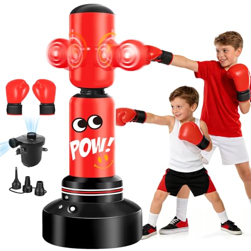 Juoifip Kinder Boxsack Boxset Mit Pumpe Und Springseil