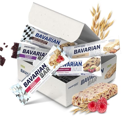 Energybody Bavarian Bar Mix Box 12x 50g Haferriegel