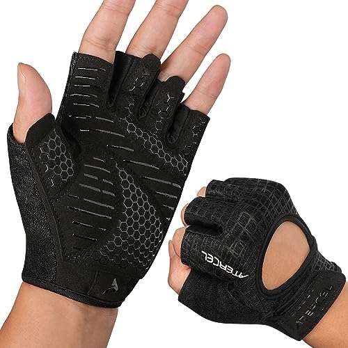 Atercel Fitness Handschuhe Herren Damen Mit Vollhandpolsterung Trainingshandschuhe