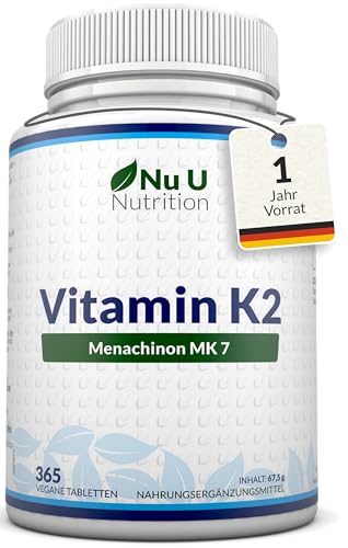 Vitamin K2 Mk7 200 G Hochdosiert 365 Vegane