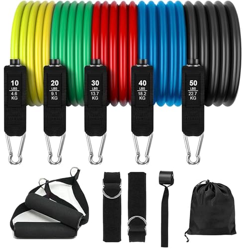Resistance Bands Fitnessb Nder Widerstandsb Nder Set Sports