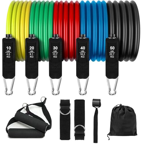 Resistance Bands Widerstandsb Nder Set 5 Widerstandsb Nder