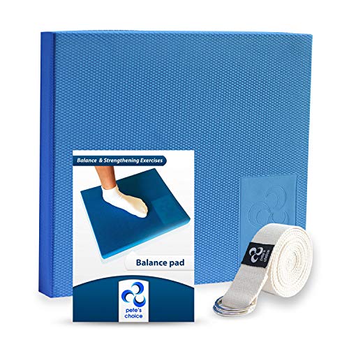Foam Balance Pad Von Physiotherapeuten Empfohlen I Dehnungsgurt