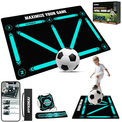 Fussball Matte Mit Trainingsvideo Rutschfest Silent Fussballmatte Training