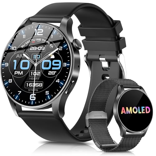 Smartwatch Herren Damen 1 43 Amoled Display Fitness