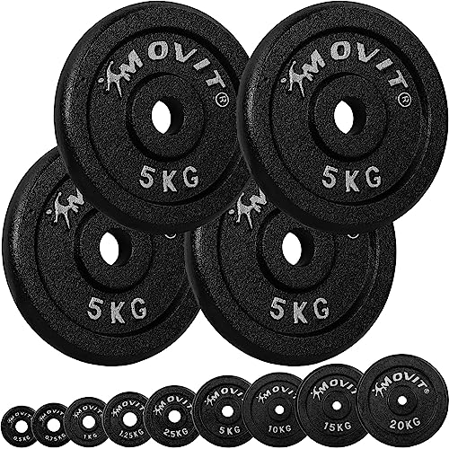 Movit Hantelscheiben Set Pro 100 Gusseisen 30 31
