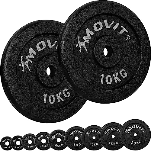 Movit Hantelscheiben Set Pro 100 Gusseisen 30 31